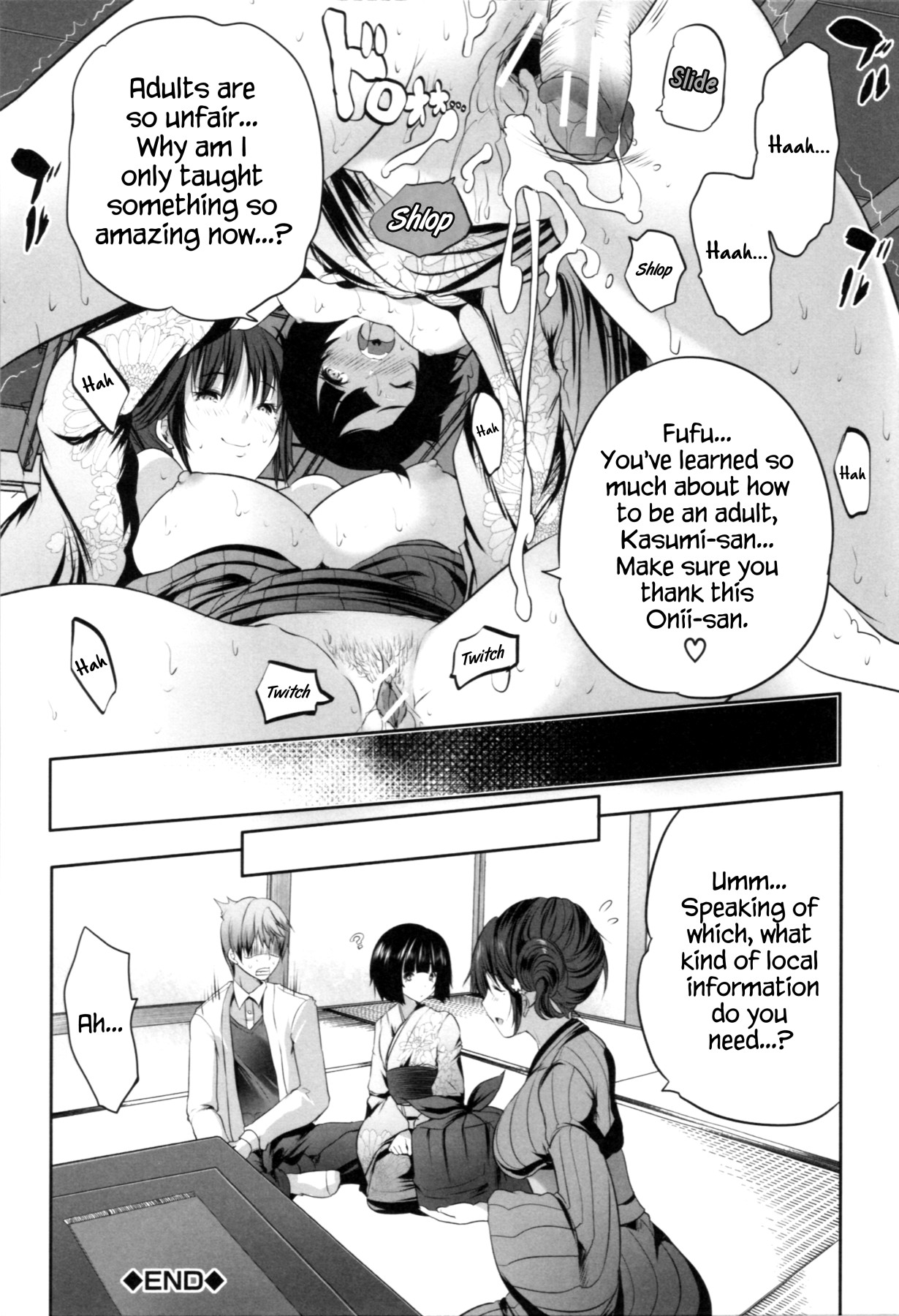 Hentai Manga Comic-Even Though I Didn't Do Anything I Got Reverse Raped By This Mom!-Read-156